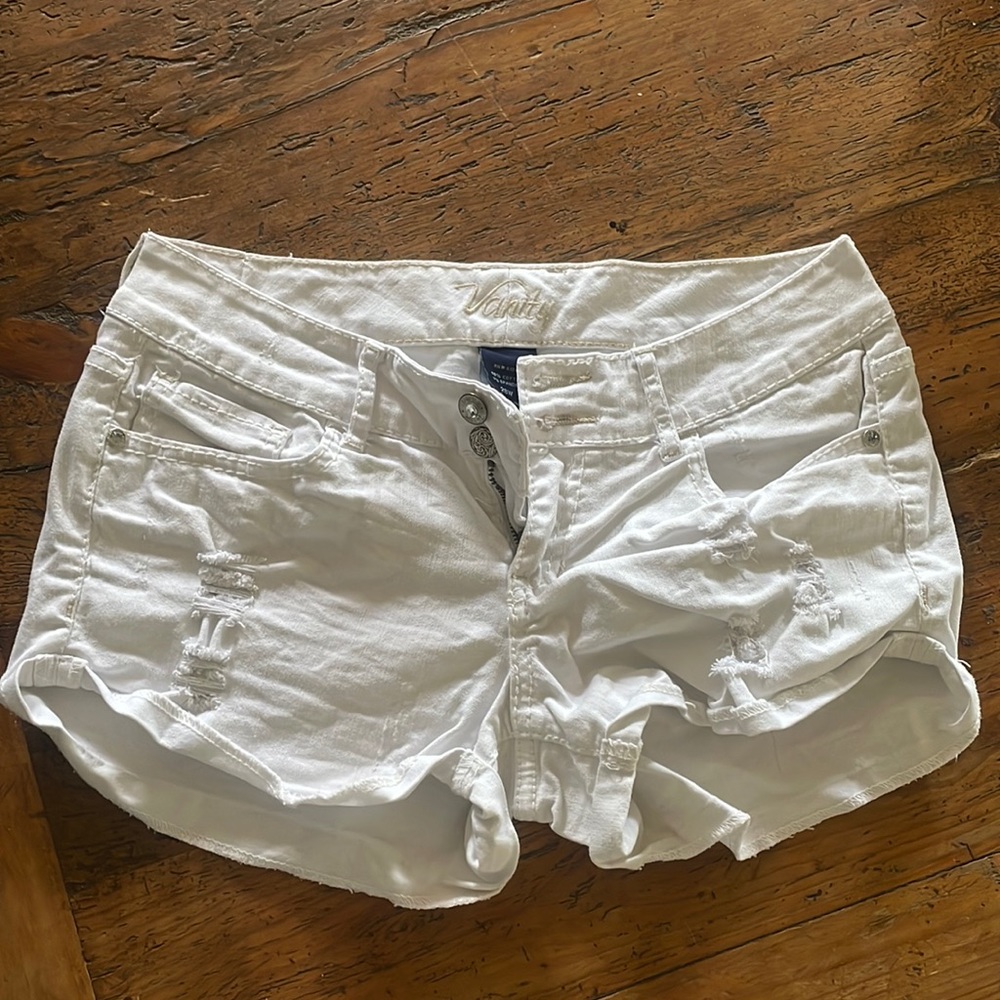 White shorts